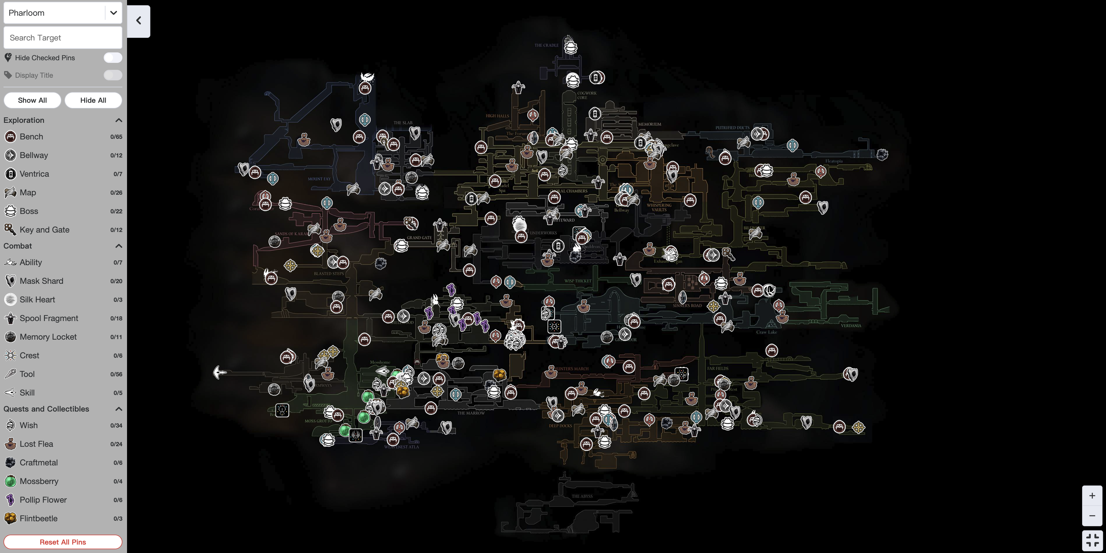 Game8 - Silksong Map Resources